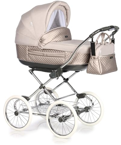 Kinderwagen-Set 2 in 1 Marita inkl. Sportsitz - 11 Teile - in 4 Farben