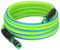 EADUTY Hybrid Lead-in Air Hose 3/8 In. x 10 ft, Lightweight, Flexible, Durable Air Compressor Hose with Aluminum Universal Quick Coupler and Industrial Plug, Green Blue
