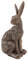 Sitzendes Kaninchen-Dekor, Sitzende Hasenstatue Im Freien, Gartenfigur, Ornament für Terrasse, Balkon, Hof, Rasen