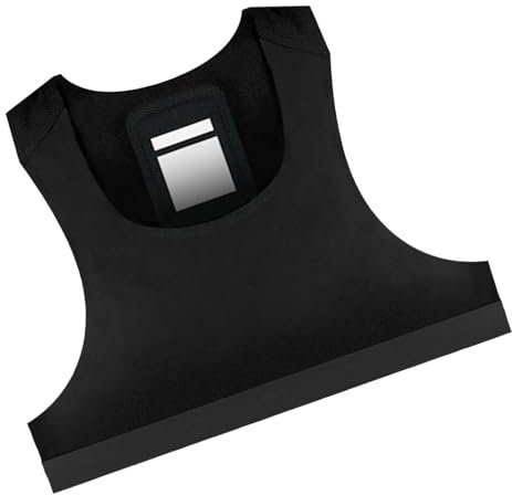 Hqunjikp Soccer GPS Tracker Vest, Fitness Tank Top with Breathable Football Vest for Men & Women