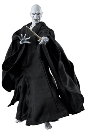 TAMASHII Nations S.H. Figuarts Lord Voldemort (Harry Potter und der Feuerkelch), ca. 150 mm, PVC, ABS & Stoff, vorbemalte Actionfigur