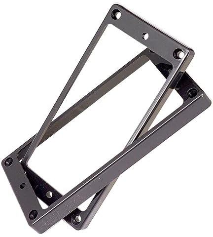 2 anneaux de micro en plastique noir for cadre de chevalet et manche de guitare 7 cordes