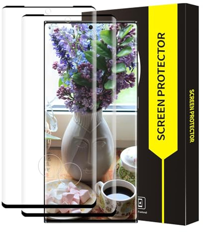 Bodyguard Verre Trempé pour Samsung Galaxy Note 20 Ultra 5G, 2 pièces Anti-traces vitre protection, pas de bulles, bords incurvés en 3D, Dureté 9H, Ultra HD Samsung Note 20 Ultra protection écran