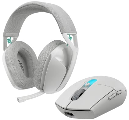 Logitech G G305 X SUPERLIGHT + G321 LIGHTSPEED Combo - Bianco