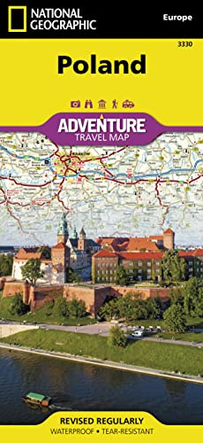 Poland: Adventure Maps (National Geographic Adventure Map, 3330, Band 3330)