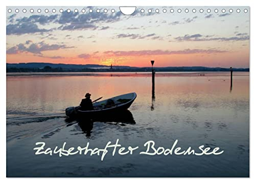 Zauberhafter Bodensee (Wandkalender 2025 DIN A4 quer), CALVENDO Monatskalender: Fotografien vom Bodensee im Wechsel der Jahreszeiten (CALVENDO Natur)