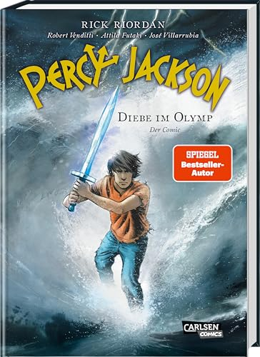 Percy Jackson (Comic) 1: Diebe im Olymp: Der Kinderbuch-Klassiker als Comic-Adaption für Jungen und Mädchen ab 12 Jahren über griechische Götter und Titanen (1)