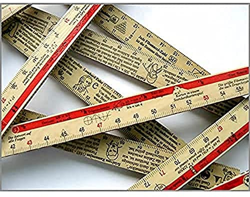 Zahlen am laufenden Meter: Der Mathe-Zollstock. Die Geschichte der Zahlen und der Mathematik auf 200 Zentimetern