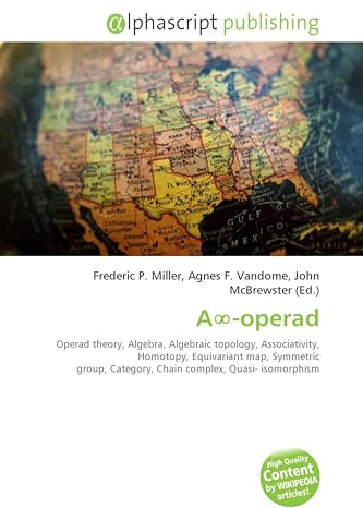 A¿-operad: Operad theory, Algebra, Algebraic topology, Associativity, Homotopy, Equivariant map, Symmetric group, Category, Chain complex, Quasi- isomorphism