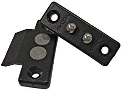 Cisa - Set of 7 Black Nylon Lock Contacts: 2 mm & 5 mm Thicknesses