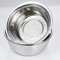 Lot de 2 Passoire de Cuisine Passoire avec Saladier en Acier Inoxydable Passoire Bol pour Fruits Légumes Riz Nouilles Pates Bol Inox 26cm