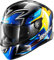 SHARK Herren NC Motorrad Helm, Schwarz/Grau, L