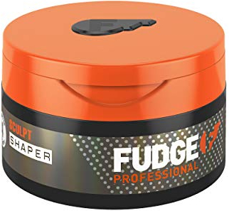 Fudge Professional Hair Shaper Wax for Men, Medium Hold Texturizing Hair Cream, Matte Finish and Long Lasting, 75 g