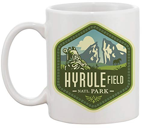 Hyrule National Park Weiße Tasse Kaffee Tee Männer Frauen Keramik Coffee Tea Mug Cup