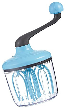 batteurs d'oeufs | Batteur à œufs à manivelle - Fouet Batteur à Oeufs Cuisine, Outil Multifonctionnel pour fouetter Les Blancs d'oeufs crème Sauce au Chocolat Milkshake