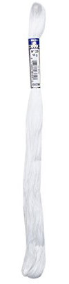Matassa DMC Filato da ricamo 10 gr grossezza 30 25 20 bianco ecru 100% cotone Broder Special filo ricamo filet (30, B5200)