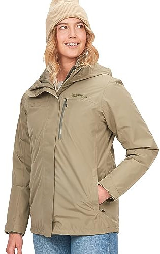 Marmot Damen Ramble Component Jacket, Wasserdichte, warme Jacke, leichte 3 in 1 Regenjacke mit Kapuze, winddichter Regenmantel, atmungsaktiver Windbreaker, ideal zum Wandern
