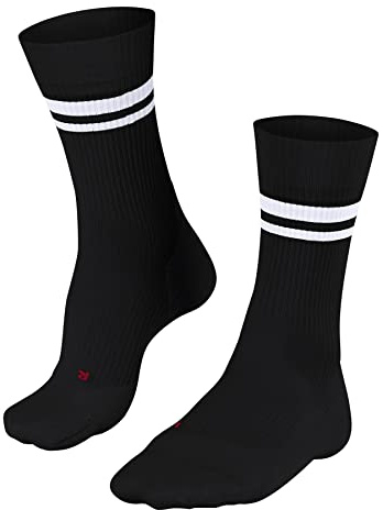 FALKE Herren Tennissocken TE4 Classic M So Baumwolle Funktionsmaterial antiblasen 1 Paar, Schwarz Black 3002, 39-41