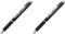 Pentel EnerGel Document BLP77-AX Gel-Tintenroller, schwarz, 0,7 mm Strichstärke, Druckmechanik, nachfüllbar, wasserfeste, lichtechte Tinte - dokumentenecht nach ISO 27668-2, 1 Stück (2er Pack)