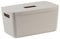 IDEA HOME Plastic Storage Box with Lid - Storage Boxes - Storage Organiser - Really Useful Boxes for Storing Various Items in the Living Room, Bedroom or Bathroom, 8L