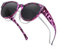 Myiaur Polarisierte Überzieh Sonnenbrille Damen UV-Schutz Überbrille Sonnenbrille für brillenträger