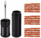 Tubeless MTB Reparaturset, Fahrradreifen Pannen Set mit 1 Reifenreparatur Gabelreibahle Und 10 Klebestreifen, Tubeless Reifen Reparatur für Rennradreifen, Bicycle Tubeless Tire Kit für Tragbar