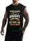 Limited Time Deals Extra Long Black Vest Mens Sleeveless Tshirt Men XXXL Iron Maiden Vest Top Men Men'S Underwear Vests Mens Cotton Vests White Mens Clothes T Shirts Sale Clearance