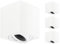 GeyouLux Aufbauspots Eckig, 30° Schwenkbar Deckenspots Weiß, Φ80×84mm Aufbaustrahler mit GU10 Fassung, Aufputz 230v Spots aus Aluminium, Rund Aufbauleuchte Downlight, 4 Stück(Keine Lichtquelle)