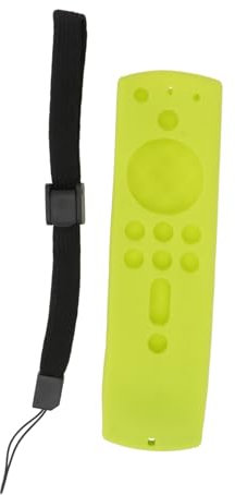 HOMSFOU Silikon Fernbedienungsschutz Kompatibel Mit Fire Tv Stick Stoßfestes Silikonmaterial Mit Angenehmer Haptik Leichtes Kompaktes Design Einfache Installation Praktisches Tv Controller