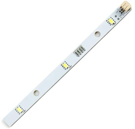 LED Strip Light Compatible with RONGSHENG HISENSE Refrigerator E349766 MDDZ-162A 1629348, DC12V 2W Replacement Fridge Light Bar, Refrigerator LED Strip Precise Fit Seamless Installation White