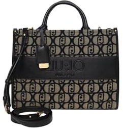 LIU JO Handtasche Schultertasche Ridhi Tote Bag Nero schwarz