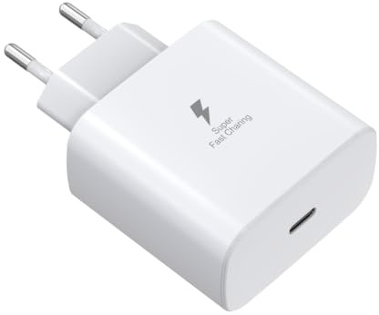 45W USB C Ladegerät Schnellladegerät EU Stecker Adapter für Samsung Galaxy S25 S24 S23 S22 S21 Ultra, USB C Netzteil für iPhone 16/15/14 Pro Max Plus Fast Charger
