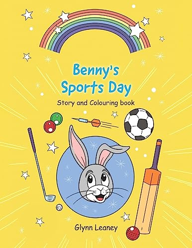 Benny's Sports Day: Story and Colouring book
