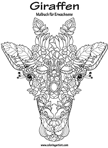 Giraffen-Malbuch für Erwachsene 1