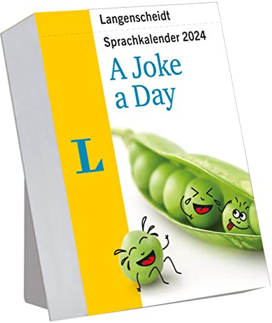 Langenscheidt Sprachkalender A Joke a Day 2024: Tagesabreißkalender zum Englich lernen