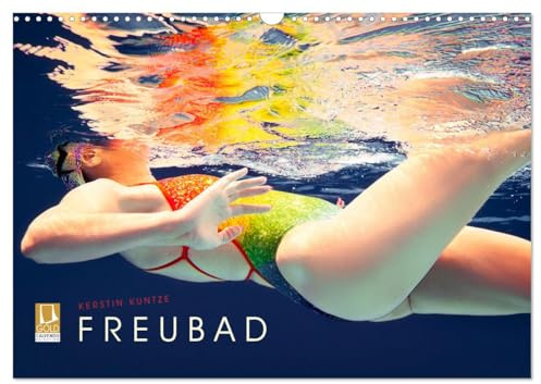 FREUBAD (Wandkalender 2026 DIN A3 quer), CALVENDO Monatskalender: Schwimmen Sie im FREUBAD durch ein bildschönes Jahr. (CALVENDO Sport)
