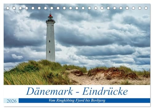 Dänemark - Eindrücke Vom Ringköbing Fjord bis Bovbjerg (Tischkalender 2026 DIN A5 quer), CALVENDO Monatskalender: Eine Reise in den Westen Jütlands (CALVENDO Natur)