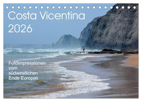 Costa Vicentina (Tischkalender 2026 DIN A5 quer), CALVENDO Monatskalender: Fotoimpressionen vom südwestlichen Ende Europas (CALVENDO Natur)