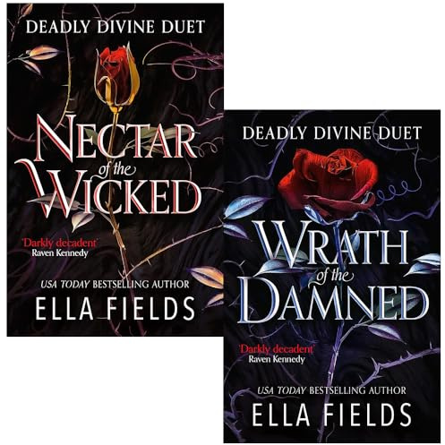 Deadly Divine Series 2 Books Collection Set By Ella Fields (Nectar of the Wicked & Wrath of the Damned)