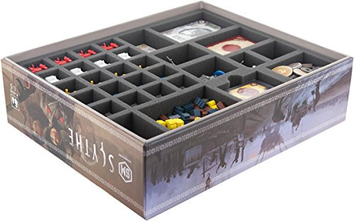 Feldherr Schaumstoff-Set kompatibel mit Scythe - Grundspielbox
