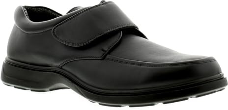 Comfisole Percy Mens Casual Shoes - Touch Fastening, Wide Fit & Comfortable Shoes for Men in Extra Large Sizes, Perfect for Work & Casual Wear