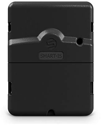 Programmatore di irrigazione Smart IS4 per connessione Wifi/Bluetooth per controllo a 4 stazioni, colore nero, 16 x 3,6 x 14,5 centimetri (riferimento: Solem Smart-IS4)