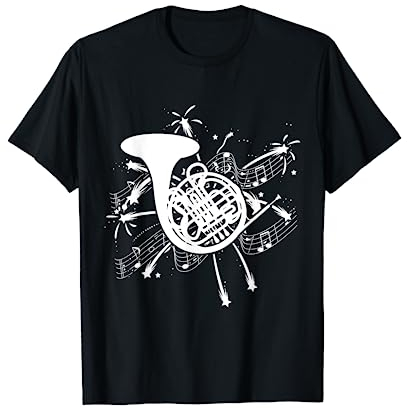 Horn Spieler Lehrer Shirt Geschenk Musiker Jagdhorn Waldhorn T-Shirt
