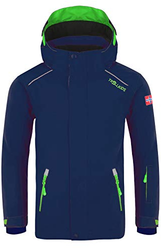 Trollkids Kids Holmenkollen Snow Jacket PRO 140, Navy
