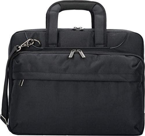 Aktentasche Arbeitstasche Laptoptasche Umhänge Tasche Schwarz 41 cm Bowatex