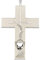 Roman 19948 Kreuz mit Weizen und Kelch, Wandkreuz 17,8 cm hoch