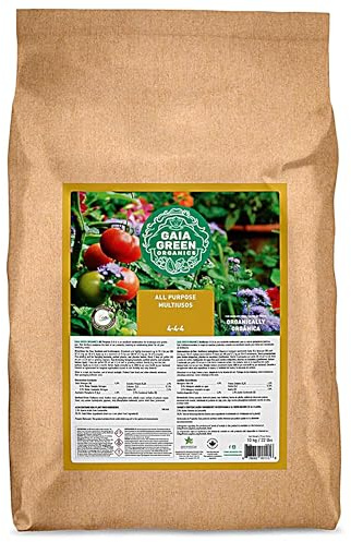GAIA GREEN Allzweck-Bodenergänzungsmittel Dünger Gartendünger für widerstandsfähiges Pflanzenwachstum, ideal für Haushaltspflanzen, Stadtgärten, Rasen und Gewächshäuser, 10 kg
