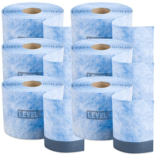 LEVEL+ 150m Wannendichtband selbstklebend, Fugenband Bad, Dichtungsband Badewanne, Dusche, Sanitär Dichtungsband für Balkontüren B05