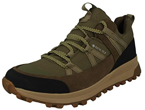 Clarks ATLTrekRun GTX Mens Dark Olive, 12