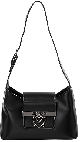 Love Moschino Damen Jc4201pp0hkw000 Schultertasche, Schwarz